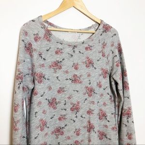 Soft Joie heather grey sweater